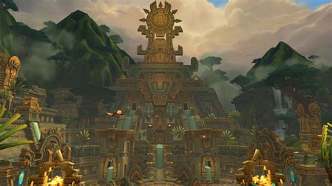 atal'dazar entrance  Alliance access to the dungeon was originally unlocked through [60] Kings' Rest, though this is no longer required